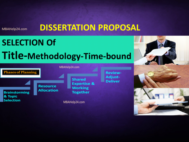 mba dissertation proposal help