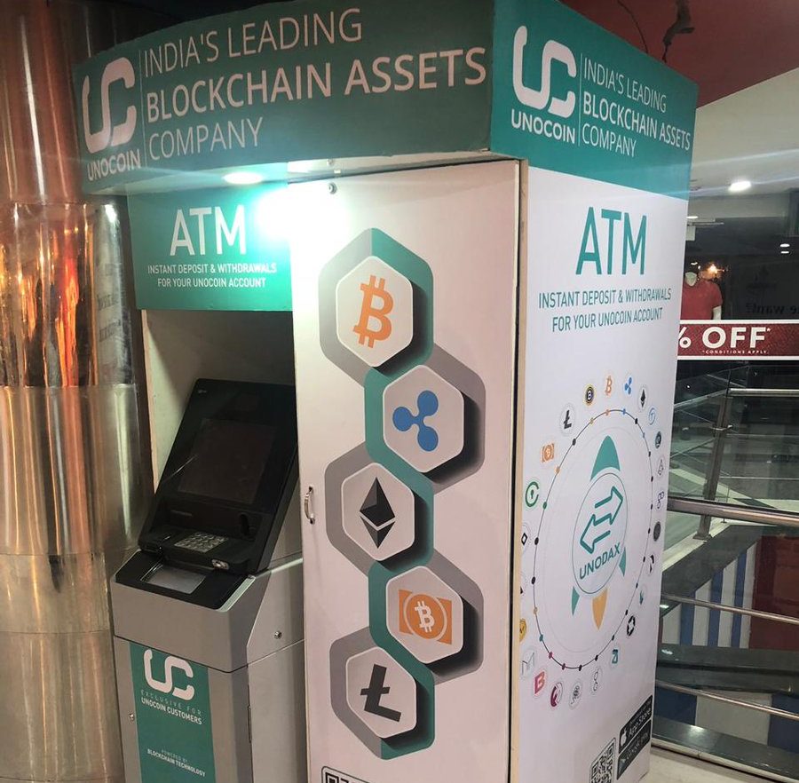 first cryptocurrency atm in india